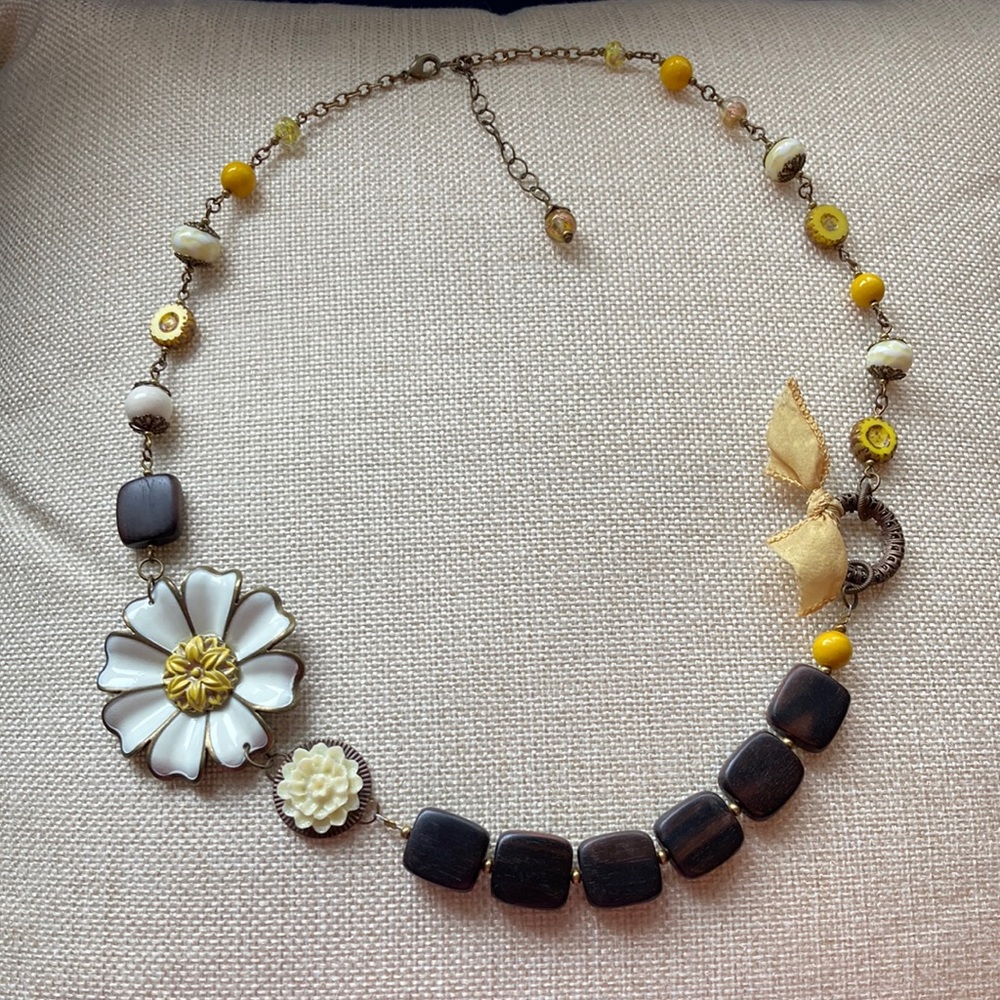 Unique necklace made by a local craftsman.